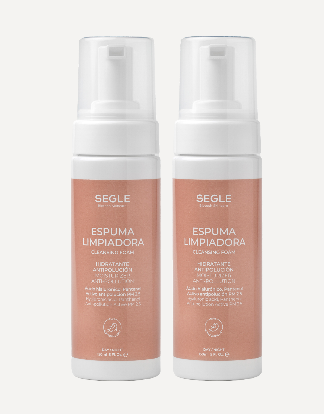 SEGLE Pack Espuma Limpiadora Facial x2